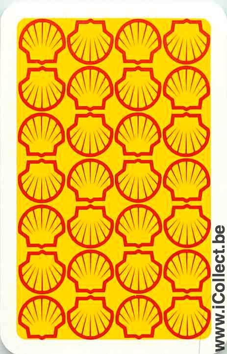 Single Playing Cards Motor Oil Shell (PS13-45D)